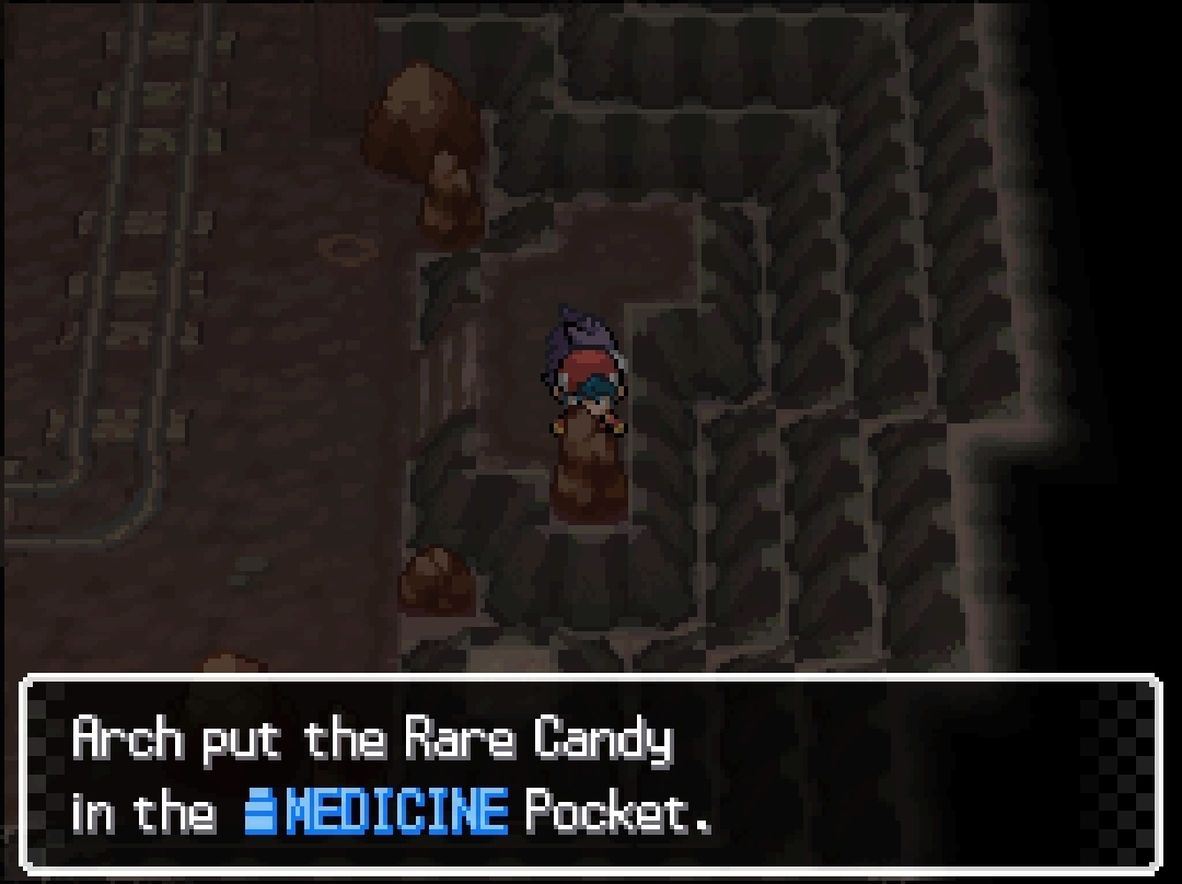 Rare Candy — in-game screenshot taken at Gromet Mine