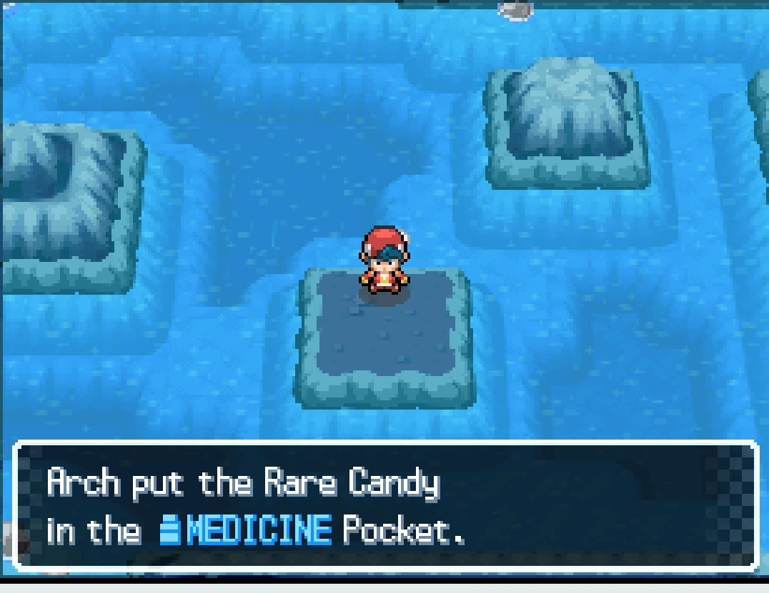 Rare Candy — in-game screenshot taken at Mt. Ice Storm