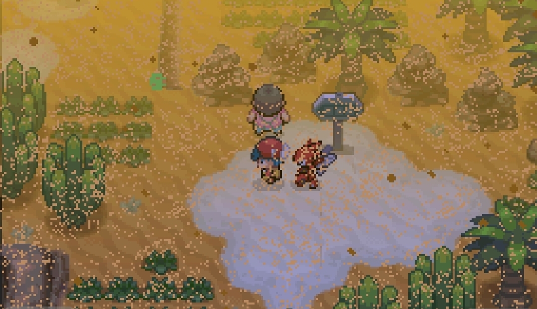 Sail / Jaw Fossil — in-game screenshot taken at Route 412 — the choice