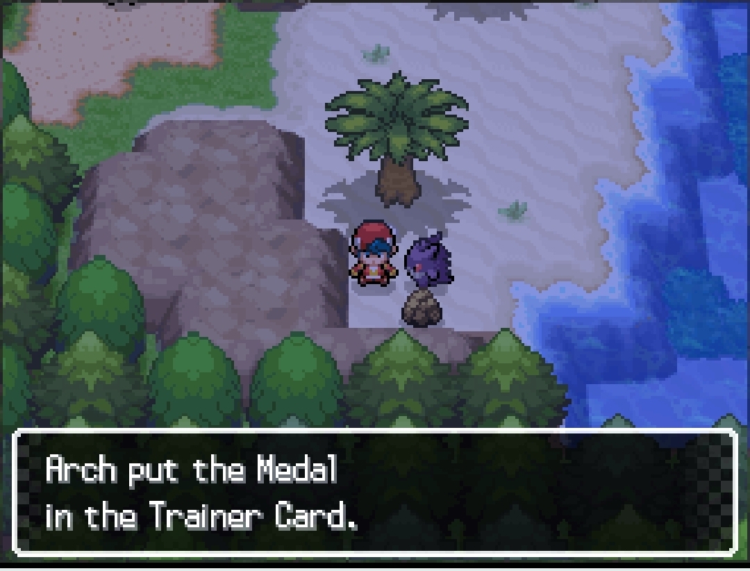 Fog Lamp Medal — in-game screenshot taken at Marfeney Lake — Rock Smash