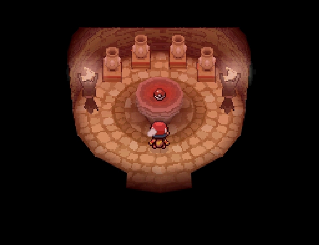 Sun Ruins — Volcarona egg — Sun Palace