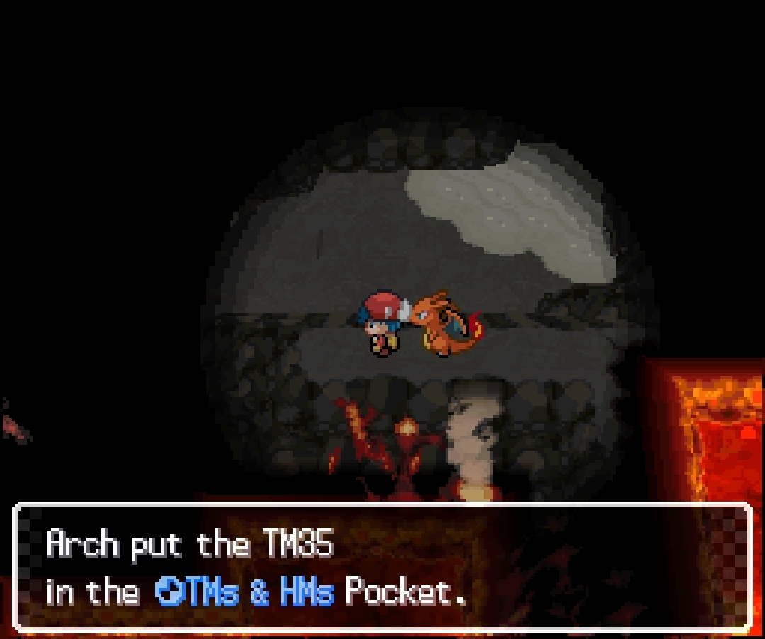 TM35 Flamethrower — in-game screenshot taken at Mt. Shuem