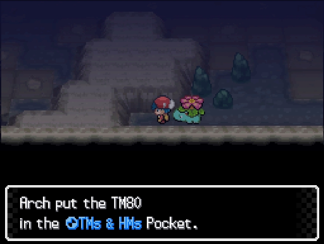 TM80 Rock Slide — in-game screenshot taken at Pantem Cave